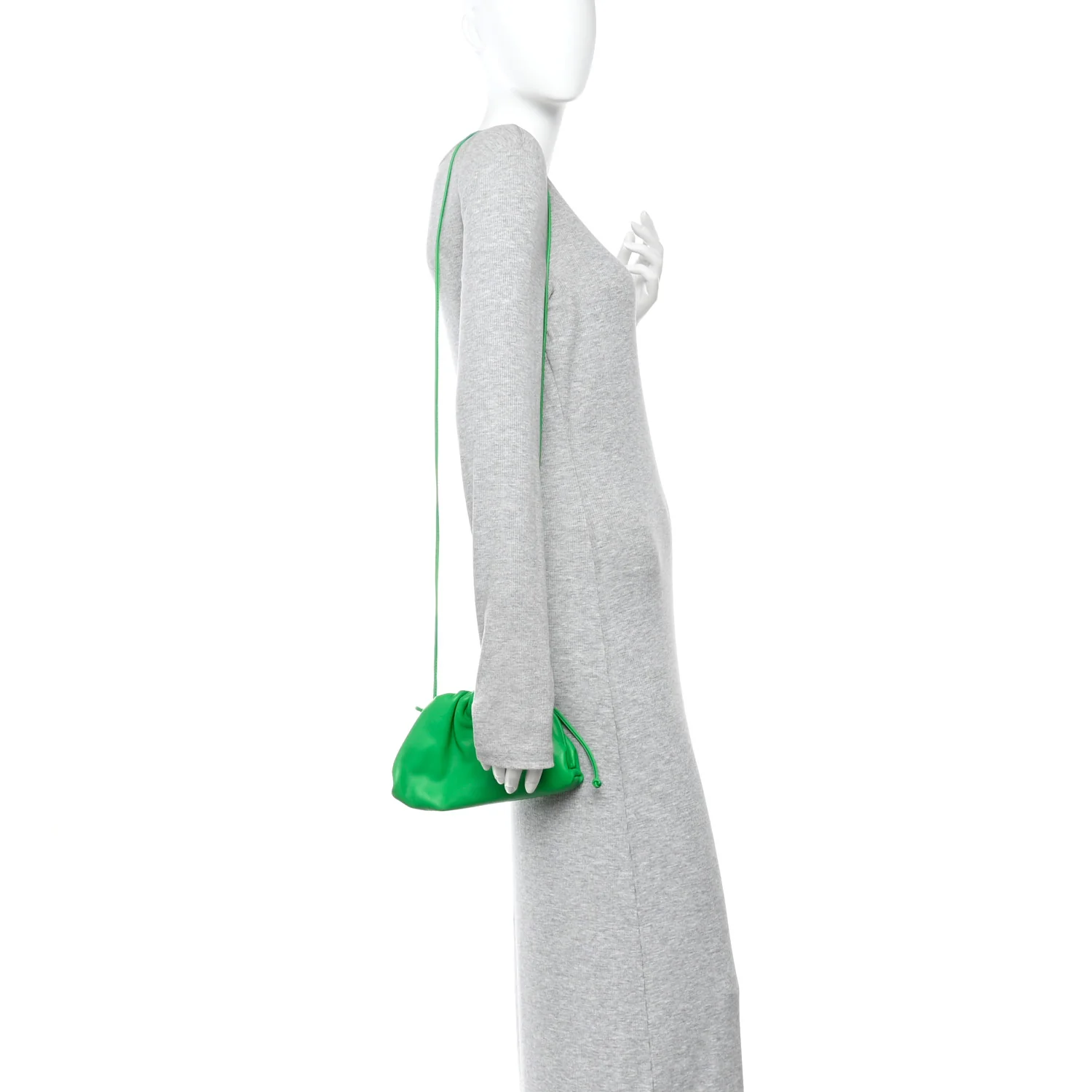 Butter Calfskin The Mini Pouch Parakeet