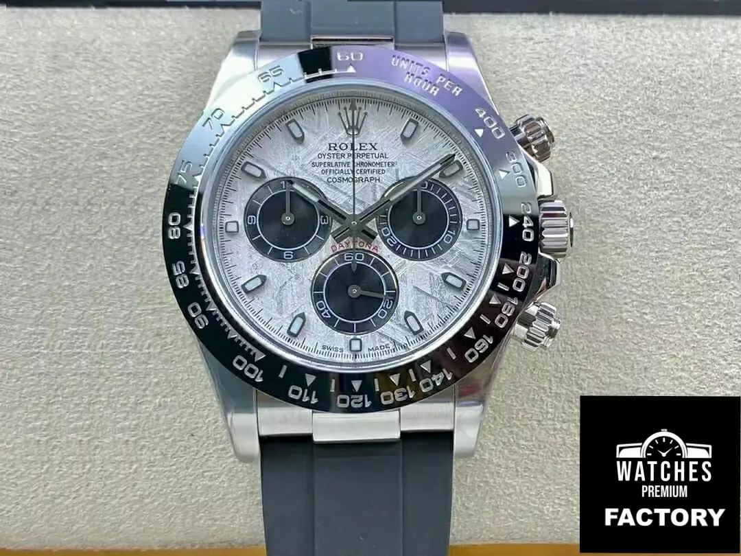 Rolex Daytona M116519LN-0038 Noob Factory Grey Rubber Strap