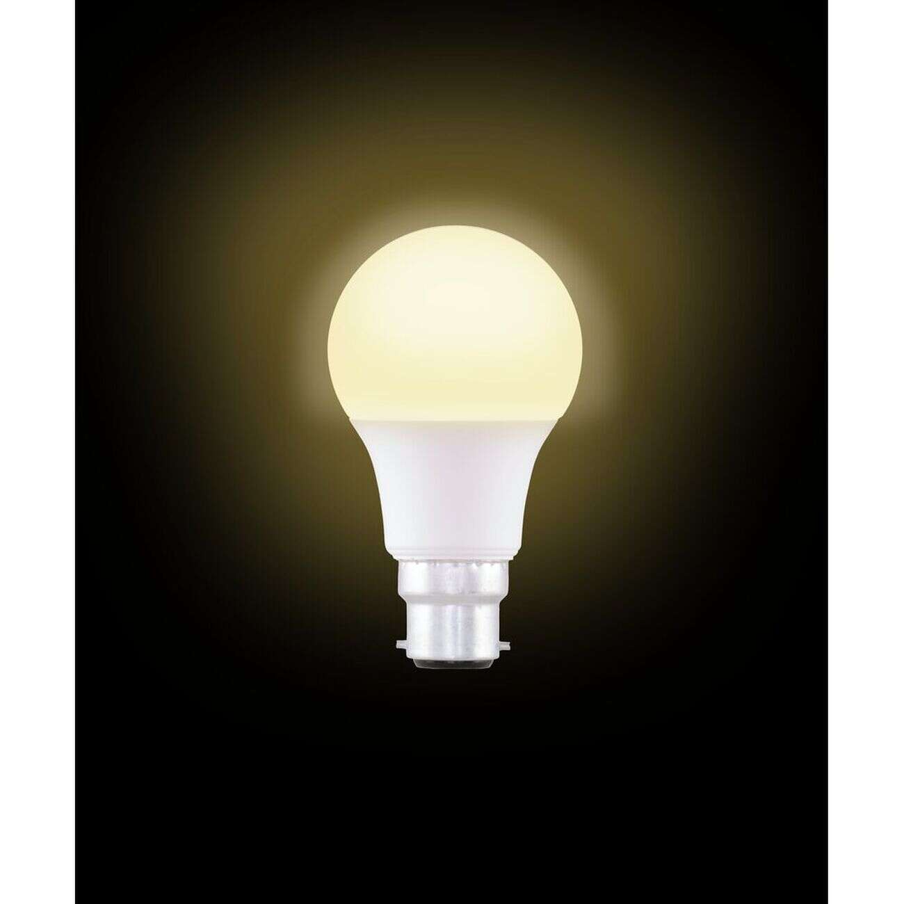 Ampoule LED B22 blanc chaud 8,5W=60W 806lms classe F