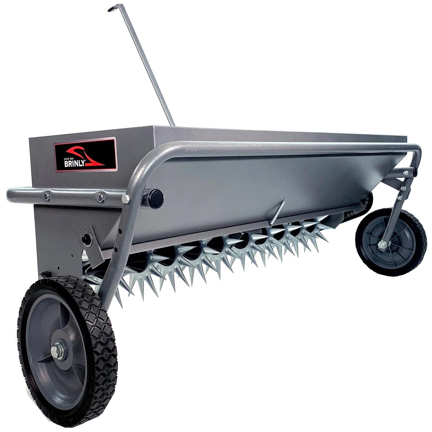 40" Combination Aerator Spreader in Hammered Gunmetal | AS2-40BH-S - Image 3