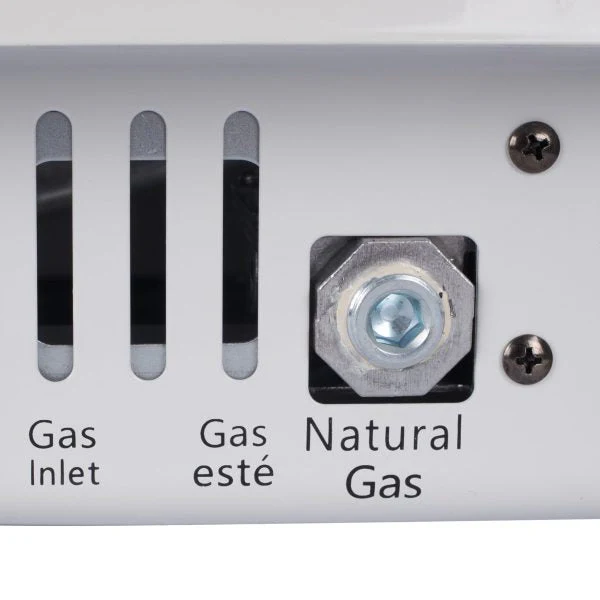 Chauffage mural thermostatique infrarouge sans conduit au gaz naturel de 30 000 BTU