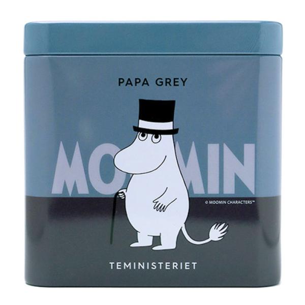 Mummi teboks Mummipappa Grey svart te appelsin 100g