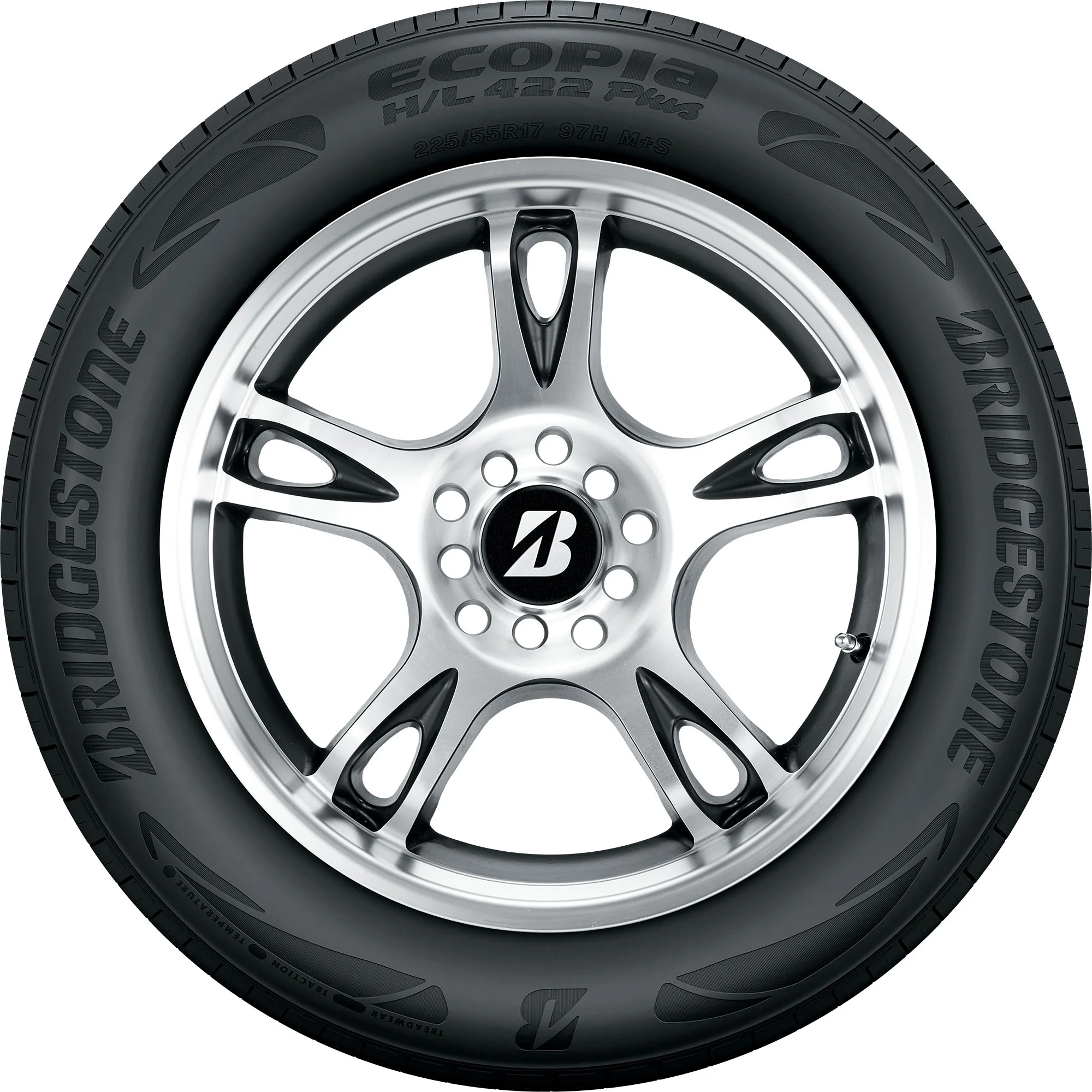 Bridgestone Ecopia H/L 422 Plus All-Season 225/60R18 100H Passenger Tire