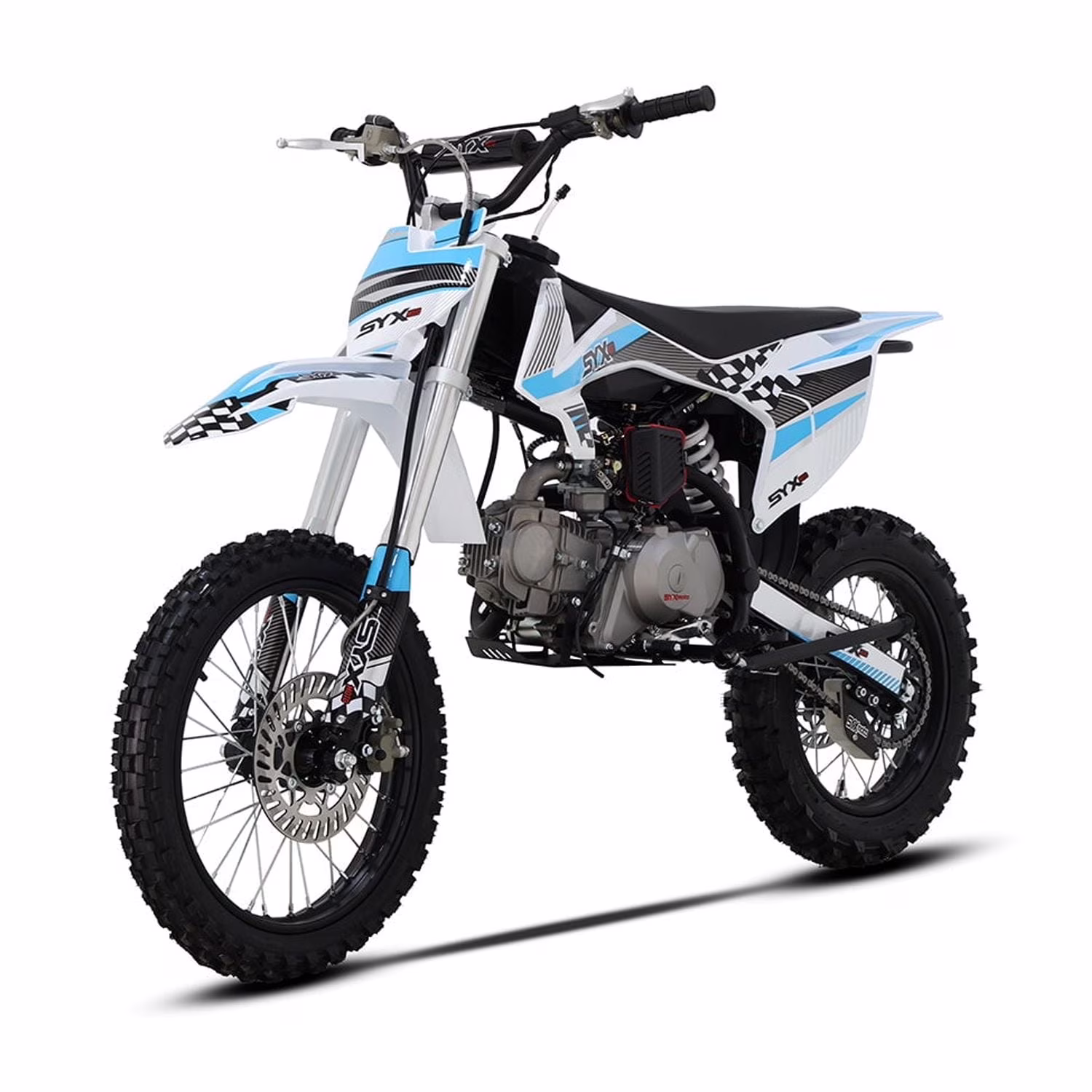 K1 125cc Dirt Bike for Teens Adults, 50 MPH, 123 Mi Range, 4-Speed Manual, Kick/Electric Start, Black(Black) - Image 3
