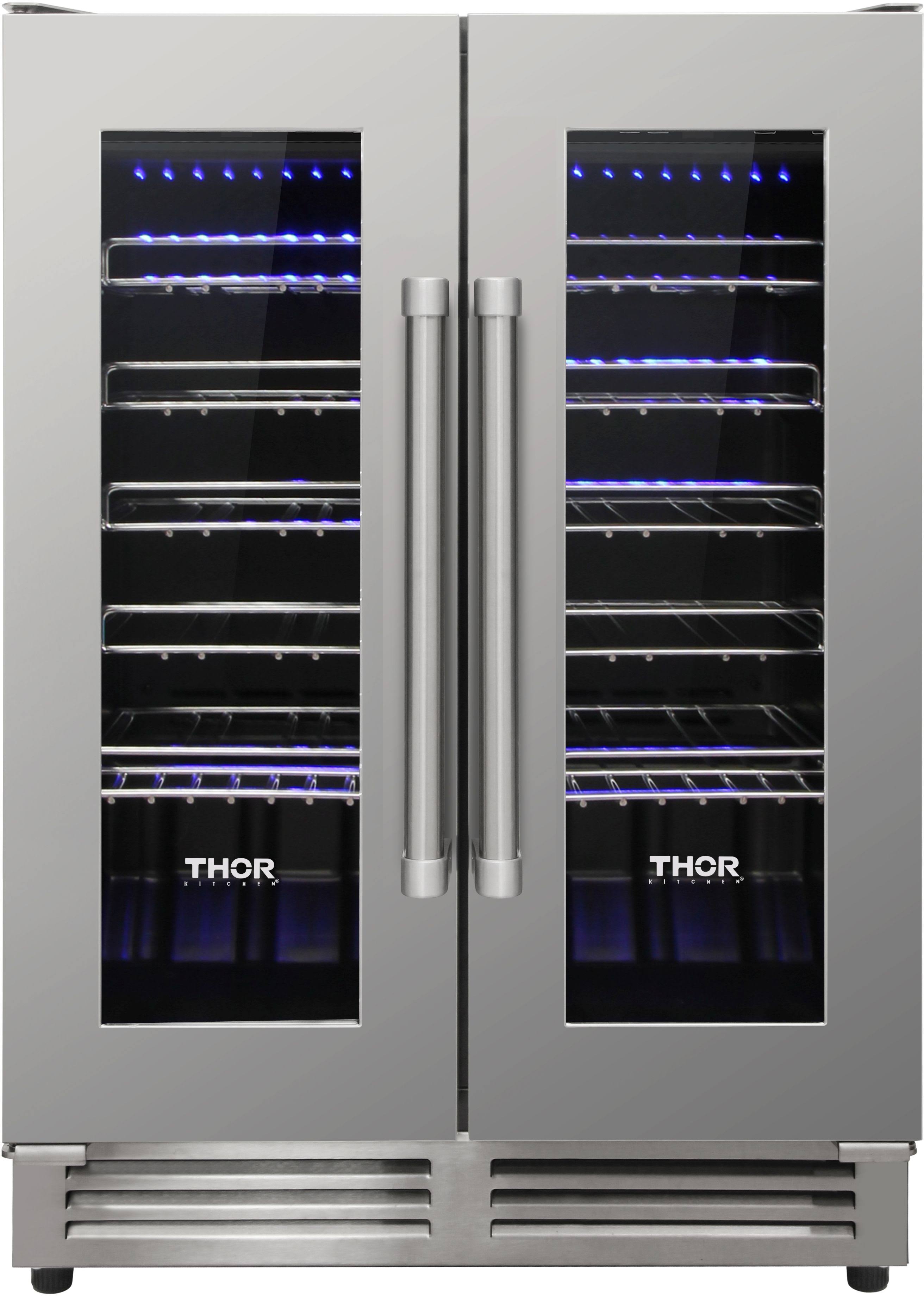 Thor Kitchen TWC2402 42 Bottle Dual Zone Built-In Wine Cooler
