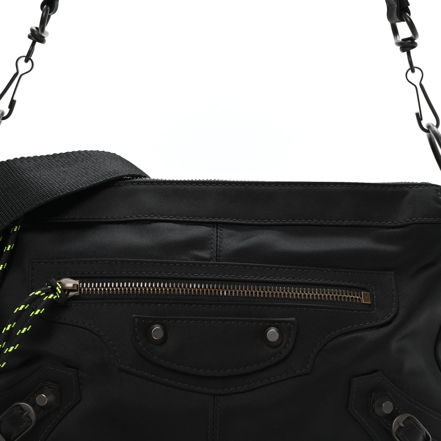 Nylon Classic Hardware Small Le City Moto Black
