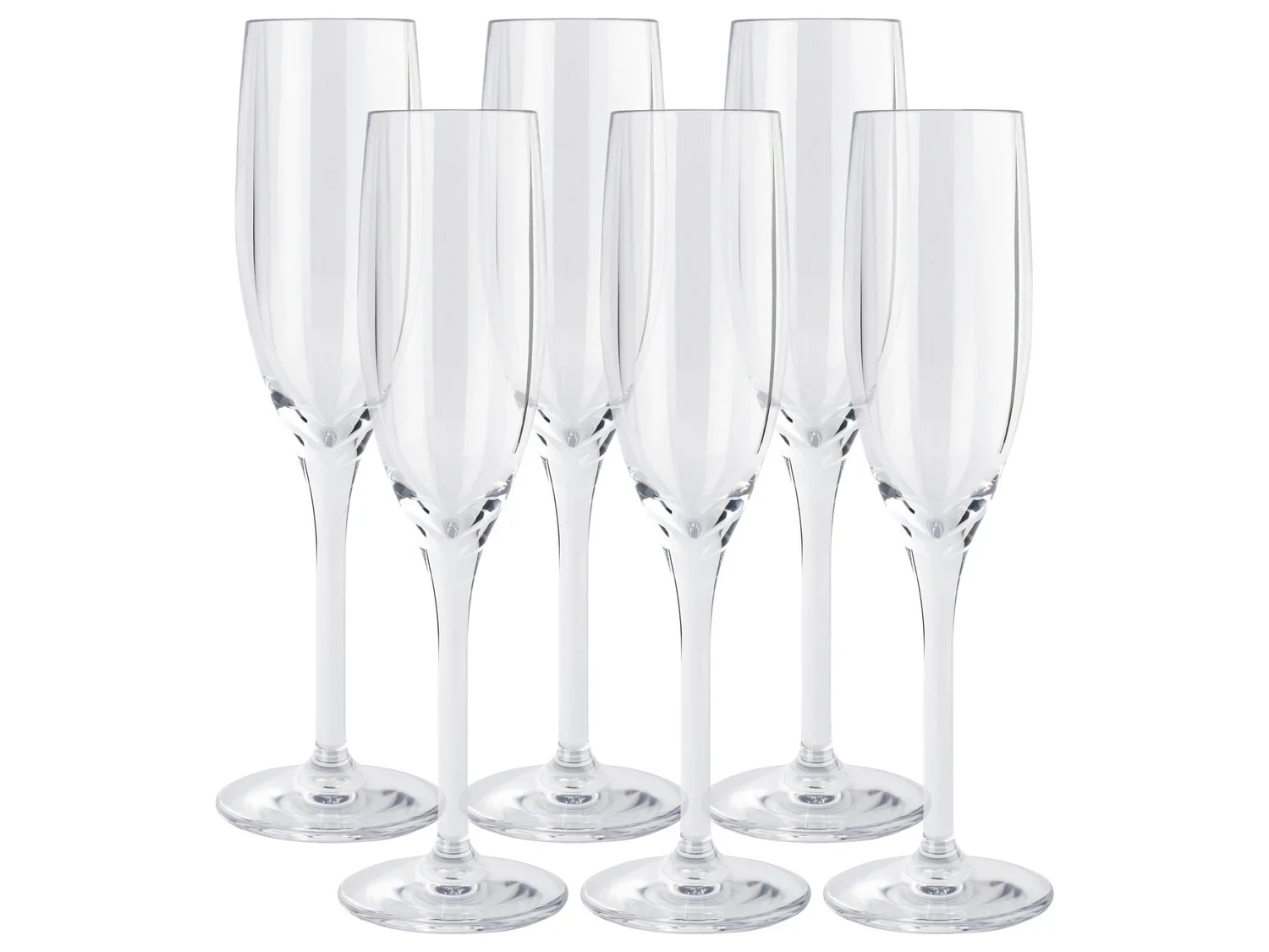 ERNESTO Lot de 6 verres  vin,  champagne ou  eau