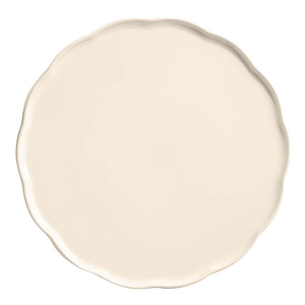 Madeleine serveringsfat rund 31x31 cm Cream