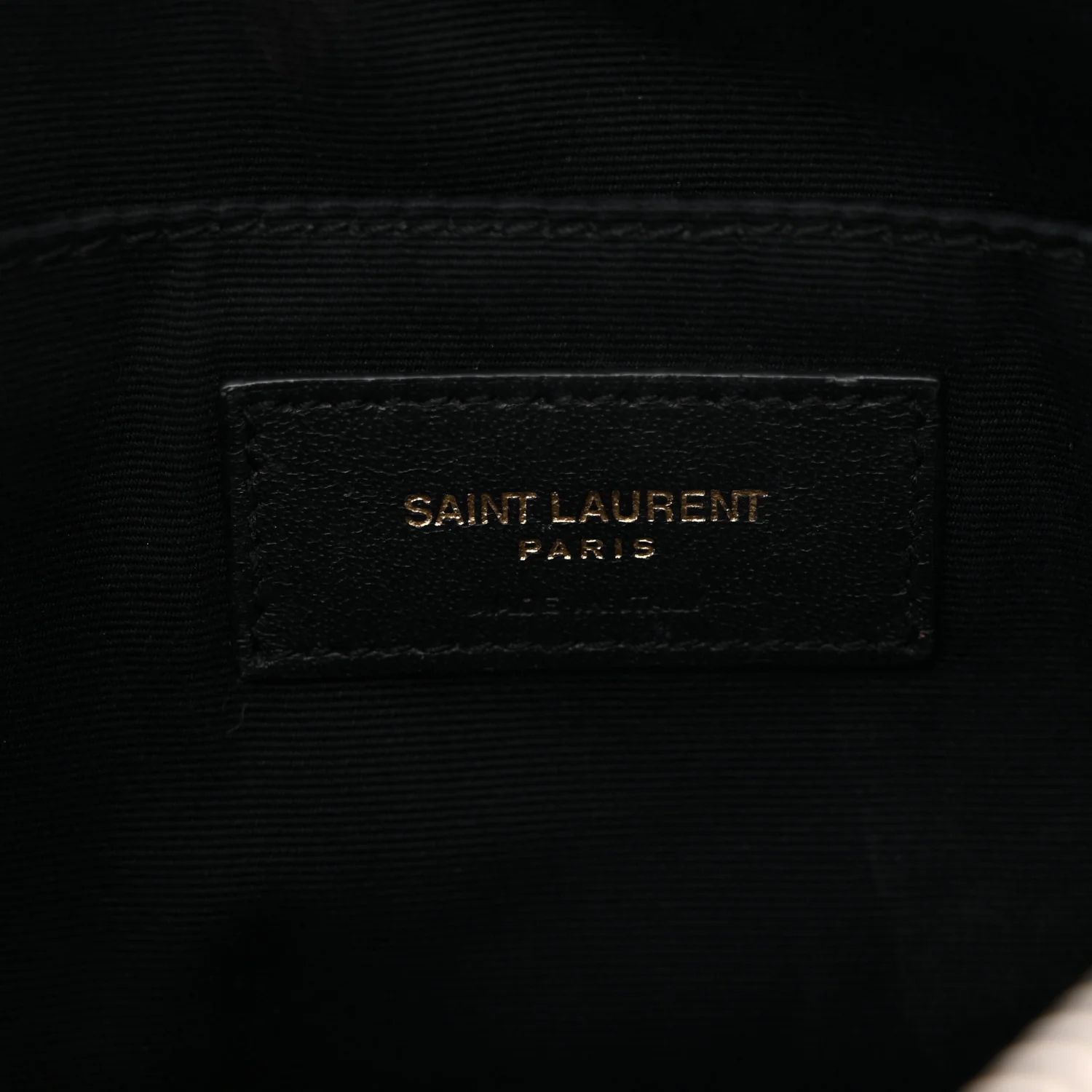 Calfskin Matelasse Monogram Lou Camera Bag Black