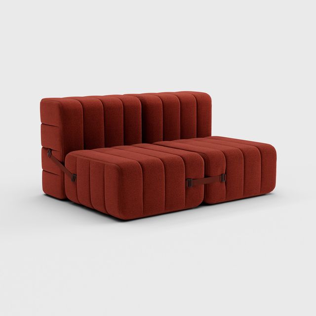 Curt-Set 4 - e.g. Flexibele 2-zitter - Dama - 0058 (Rood)