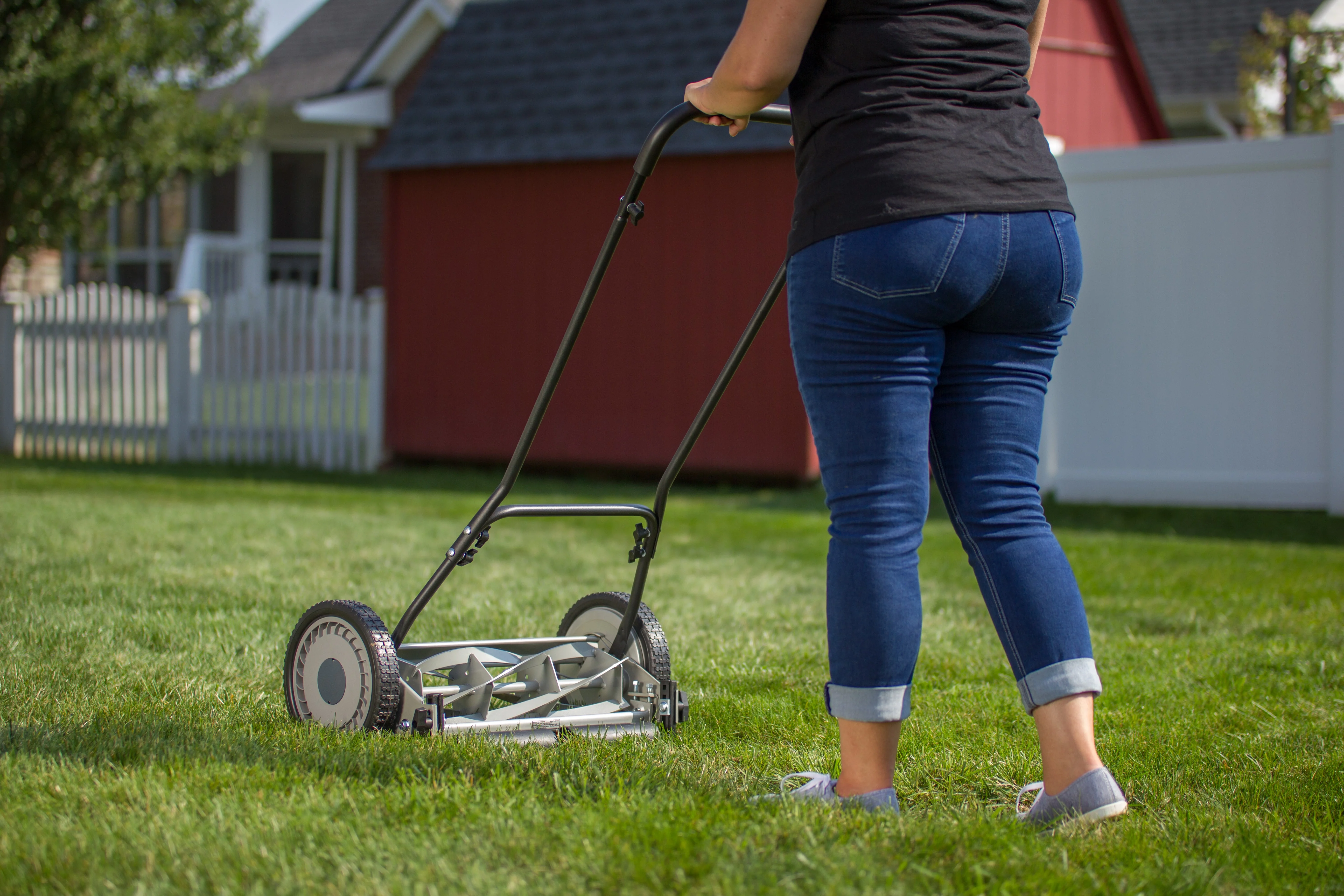 American Lawn Mower 1815 - 18 18 - Inch 5 - Blade Push Reel Lawn Mower
