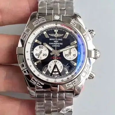Breitling Chronomat 44MM AB011012 / B967 / 375A GF Factory Dark Blue Dial