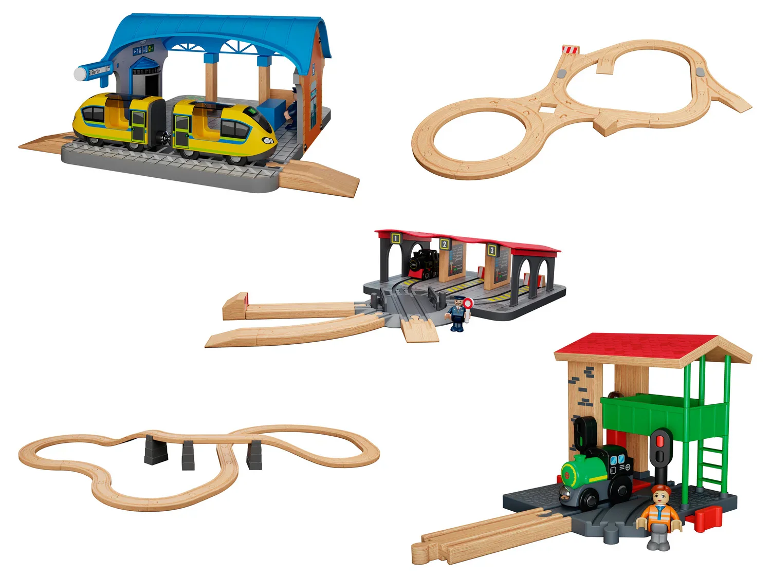Playtive Extension ferroviaire en bois