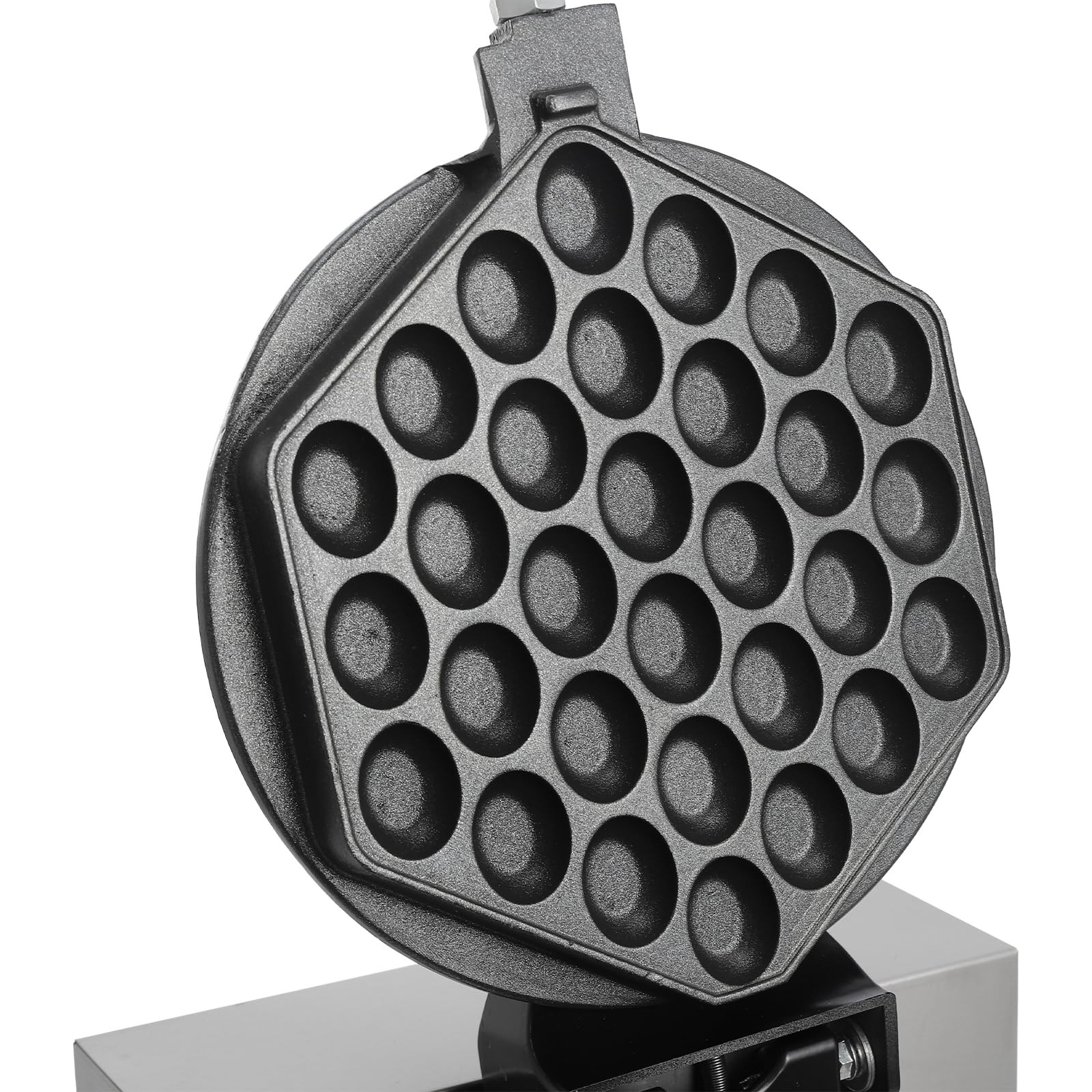 Commercial Bubble Waffle Maker Machine, 1300W Electric Egg Waffle Maker Hong Kong Waffler Non stick Coating, 180° Rotating, Temperature Control &Timer,Ready in under 5 Minutes