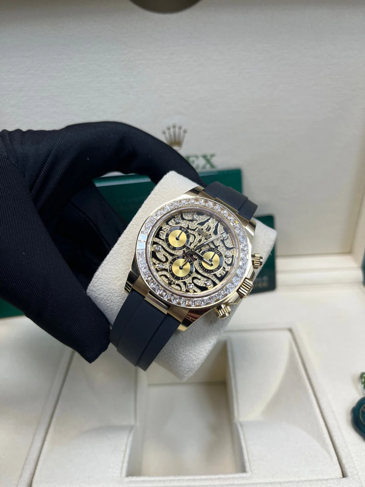 [Super Clone]Rolex Daytona Yellow Gold 