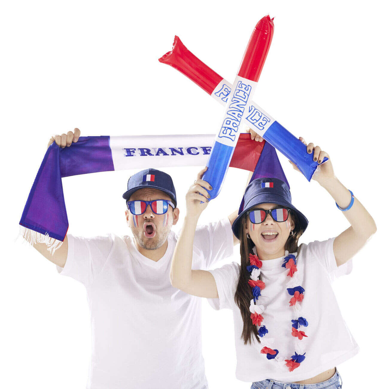 Clap clap bleu blanc rouge