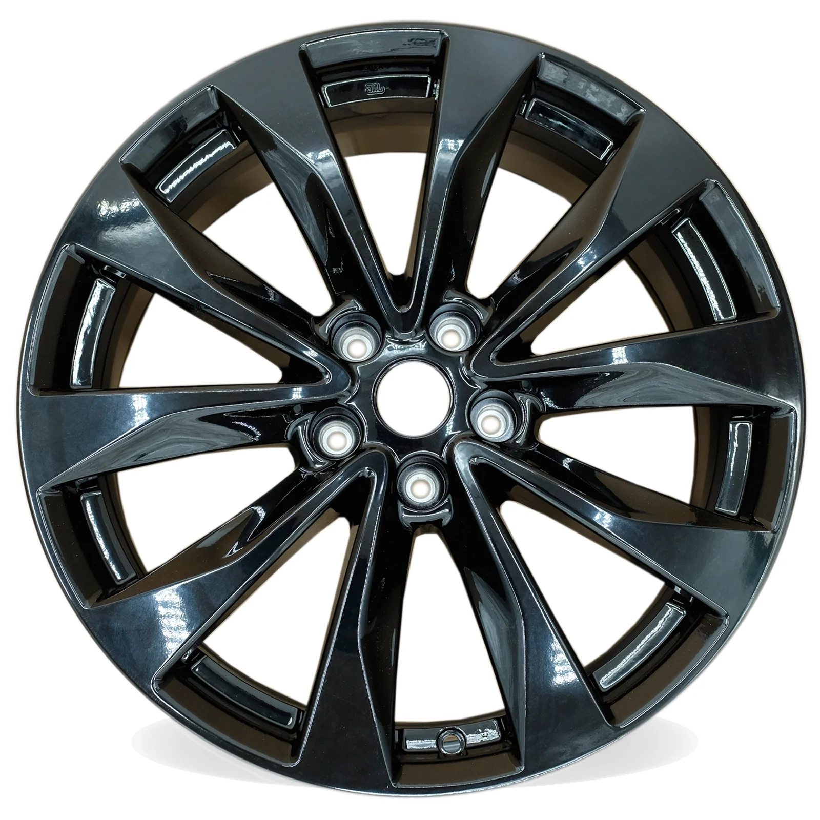 19�� Set of 4 19x8 5 Gloss Black Wheels for Nissan Maxima 2016 2018 OE Style Replacement Rim Image 4