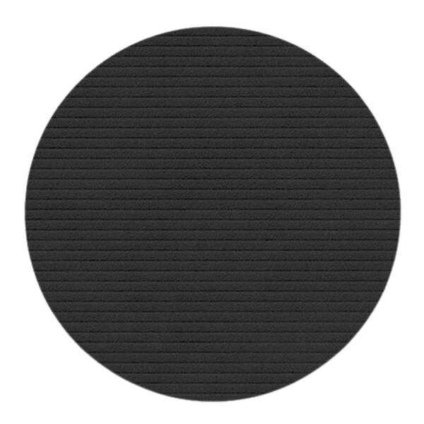 Circle Corduroy glassbrikke 10 cm Black Ink