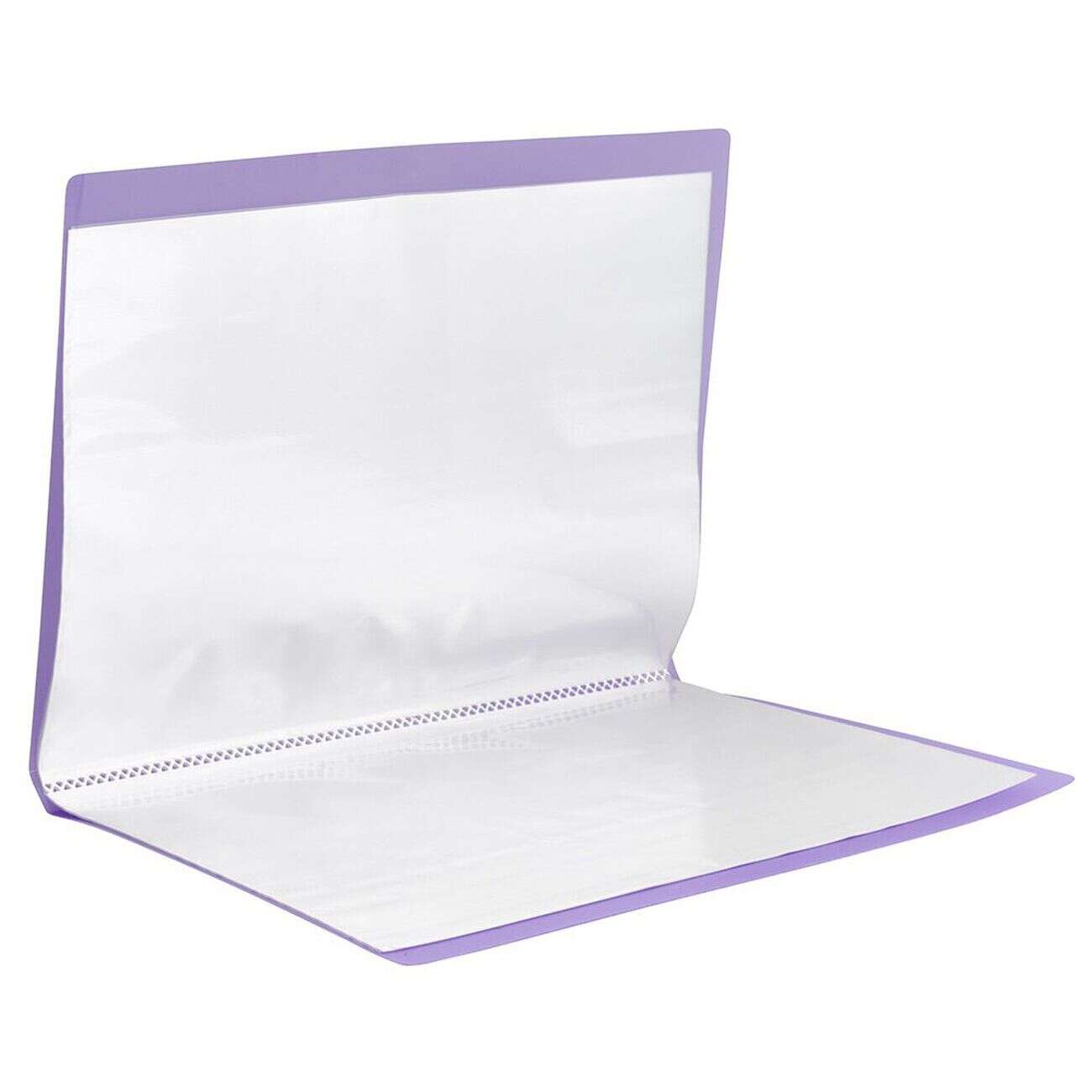 Protège document A4 couverture violet transparent 60 vues