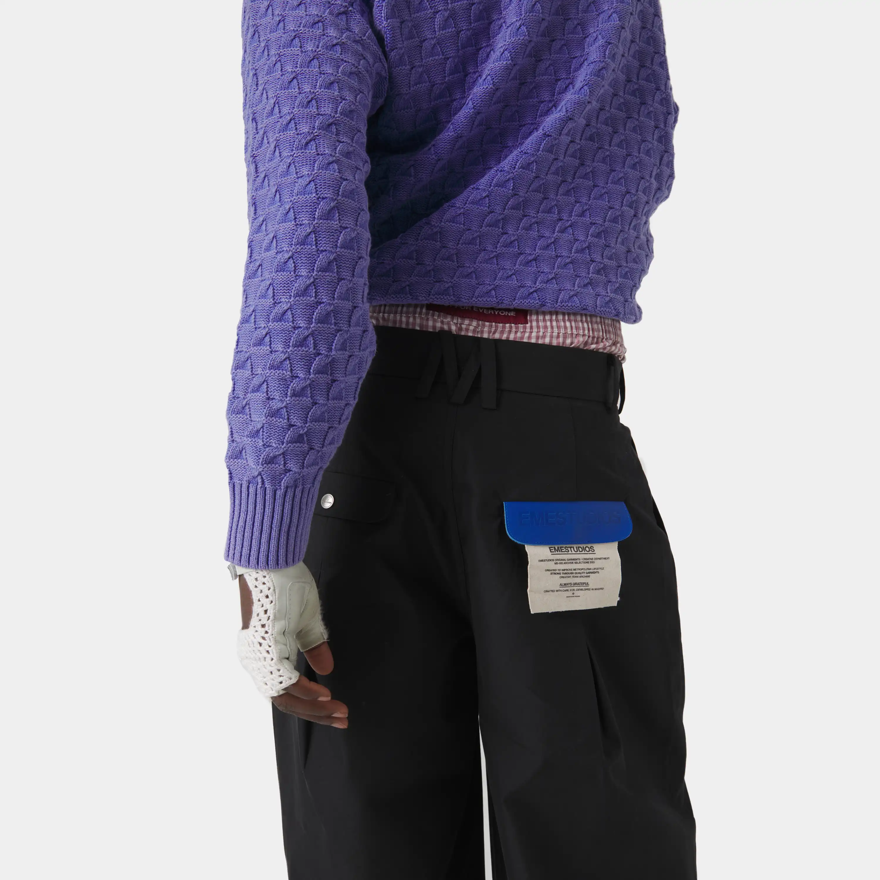 Alon Black Tailored Pants