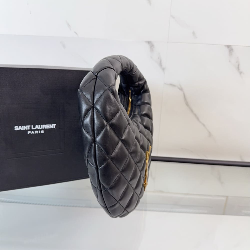 YSL ICARINO in quilted nappa(HIGH-END GRADE)
