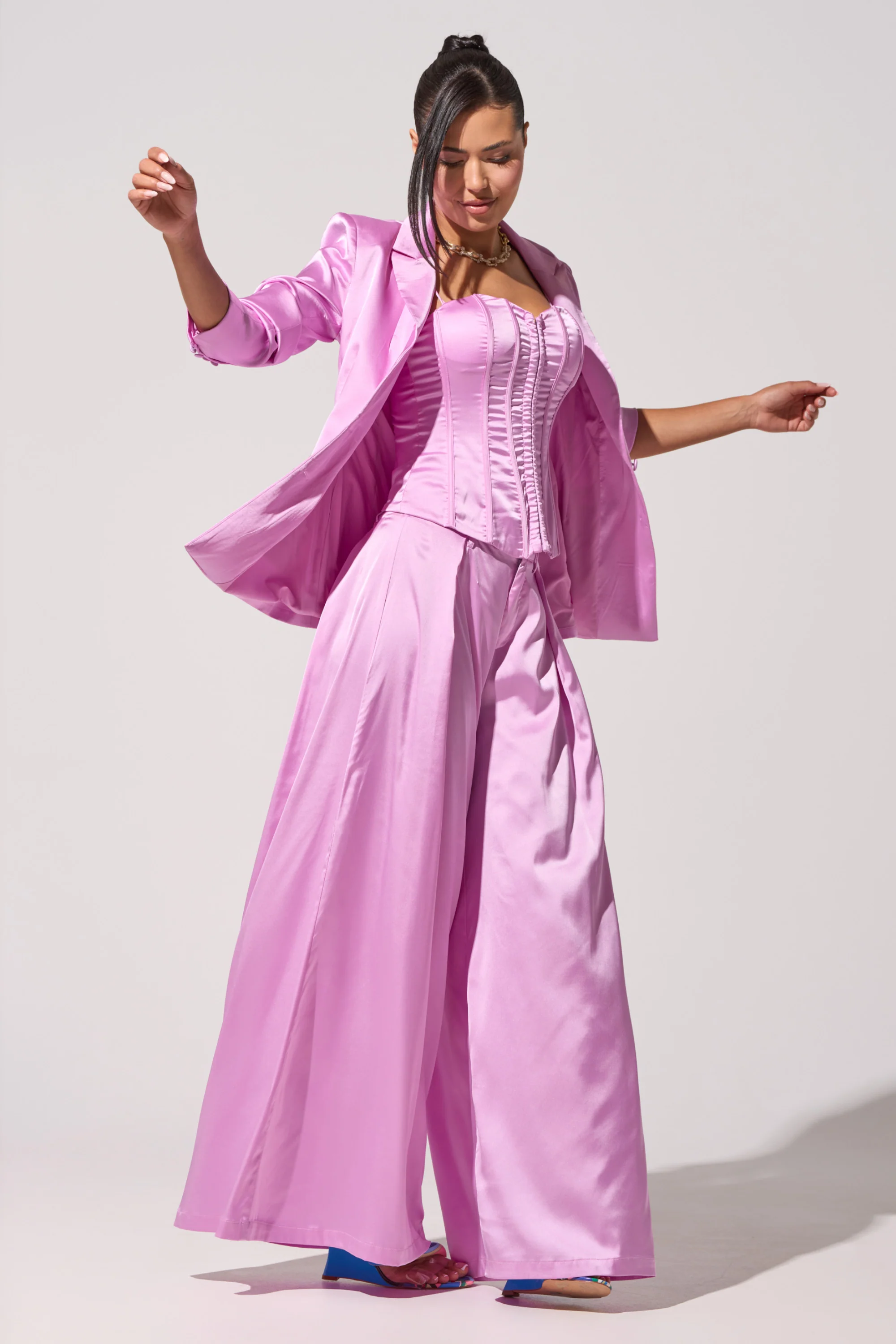 IN FULL BLOOM LIGHT PURPLE TROUSER - Akira Store