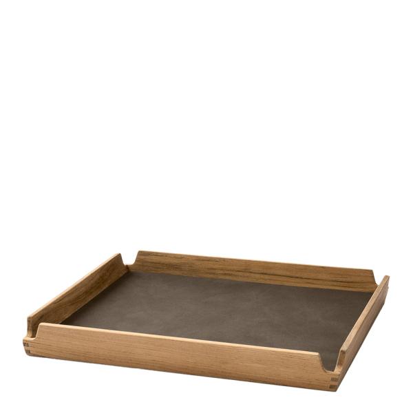 Airy teak brett small 30x30 cm nupo kaviar