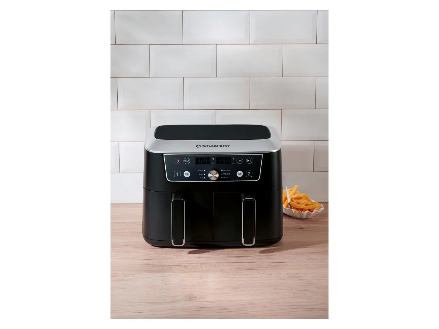 SILVERCREST Friteuse  air chaud double SHFDD 2600 B2
