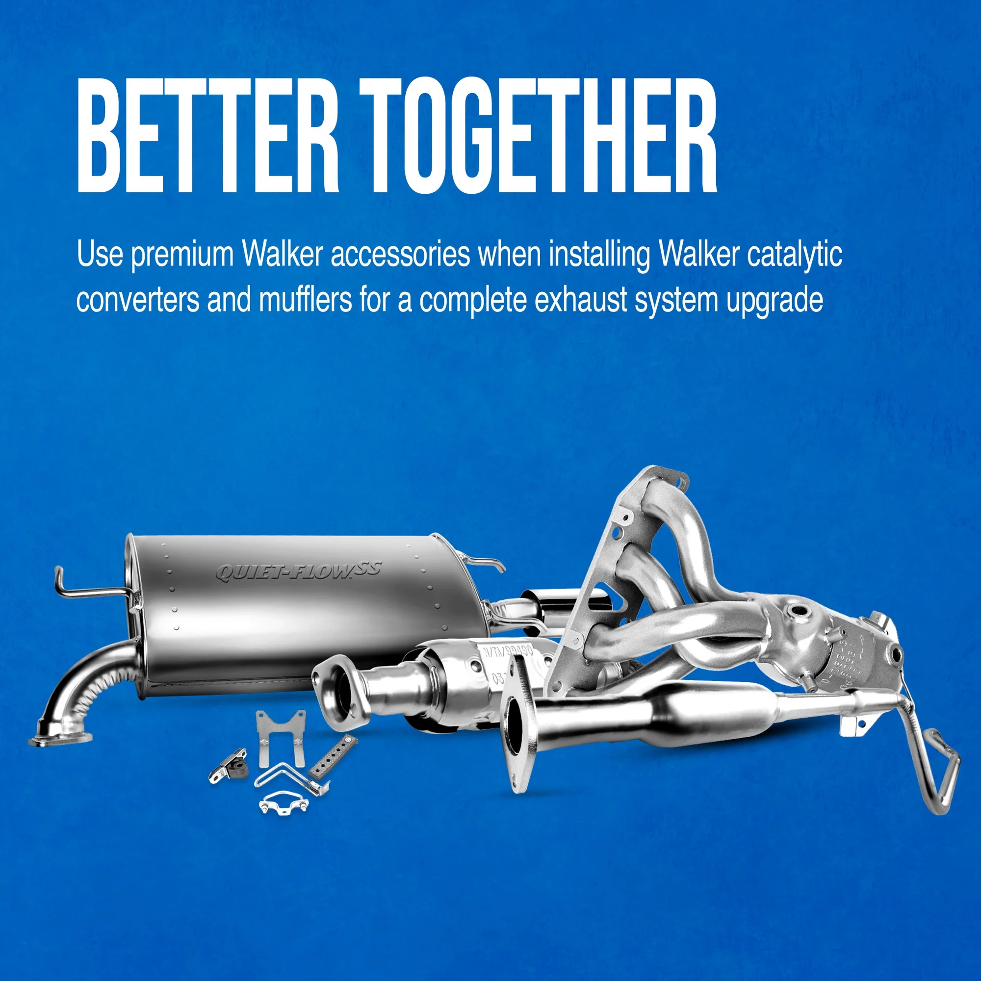 Walker Exhaust 52593 Exhaust Pipe Fits Select: 2014 - 2019 KIA SOUL