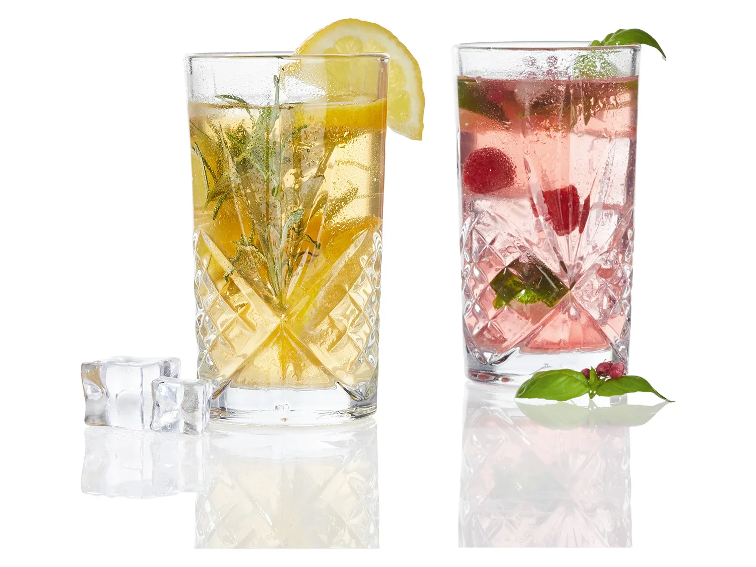 ERNESTO Lot de 4 verres  long drink ou  whisky
