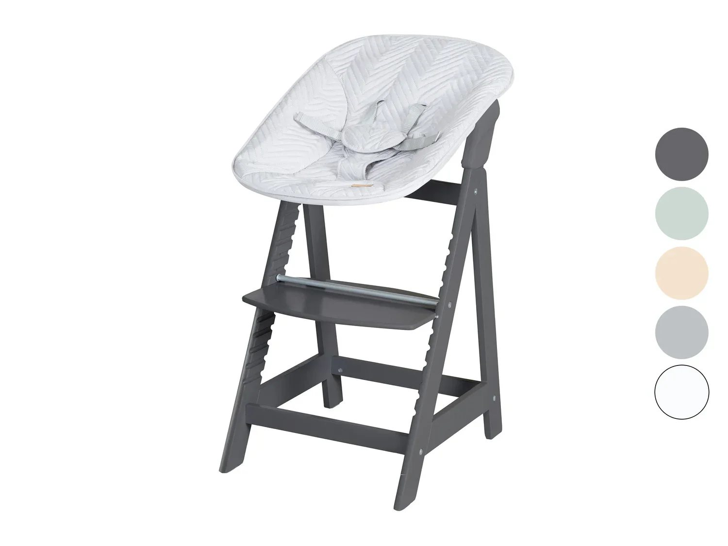roba Chaise haute volutive Born Up Zick Zack 2 en 1