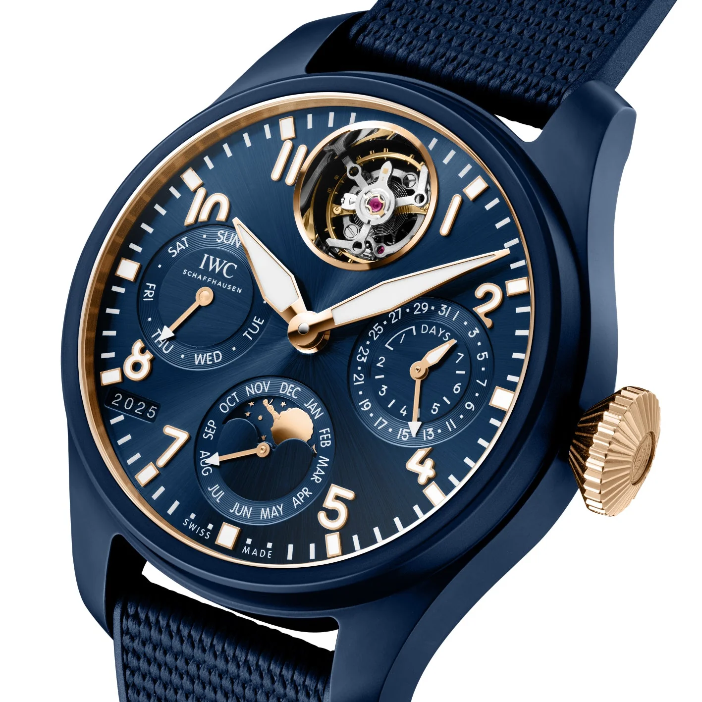 【Super Clone】IWC Big Pilot's Watch Perpetual Calendar Tourbillon 47mm IW504901