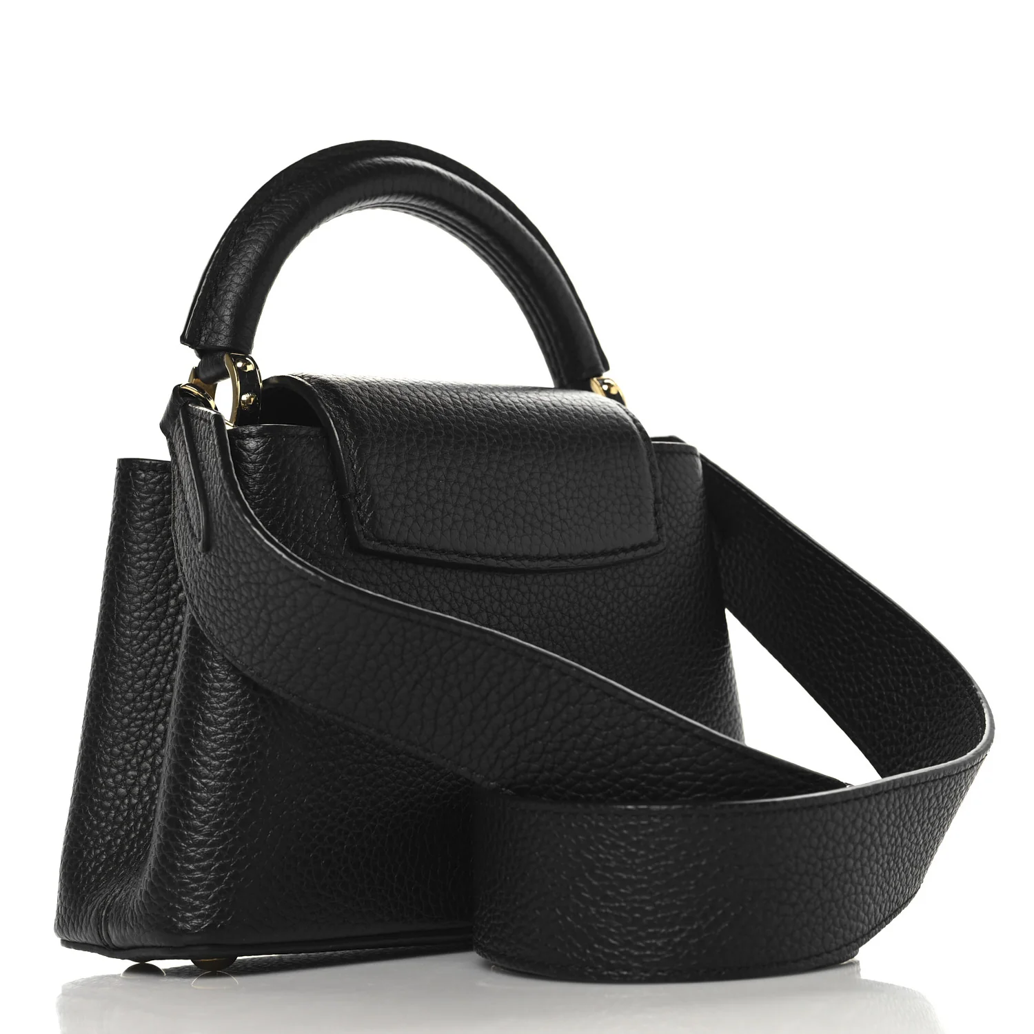 Taurillon Mini Capucines Black