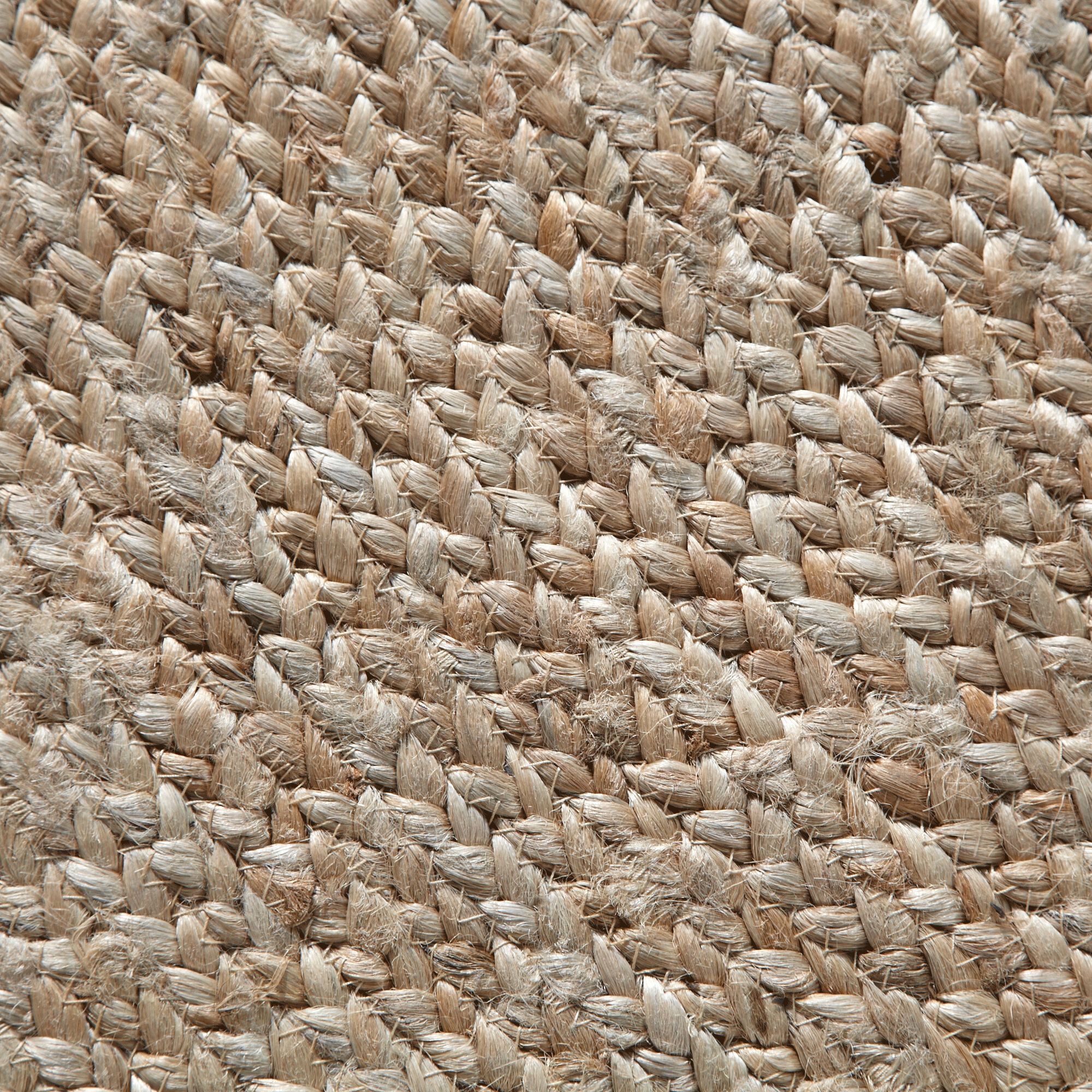 RUSH - Tapis rond en jute - naturel D180cm