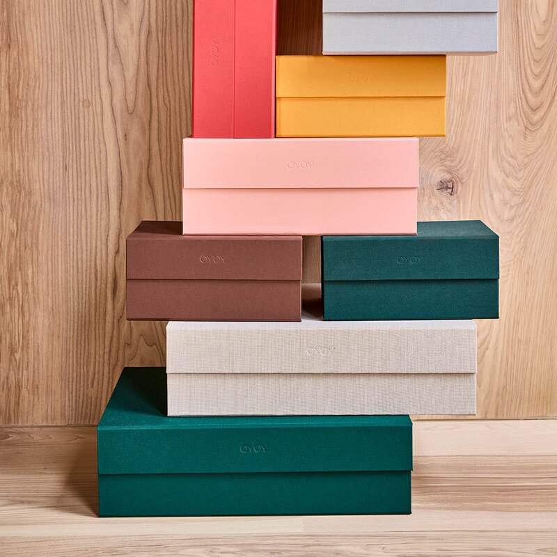 Hako oppbevaringsboks A3 45x33 cm Dark Green