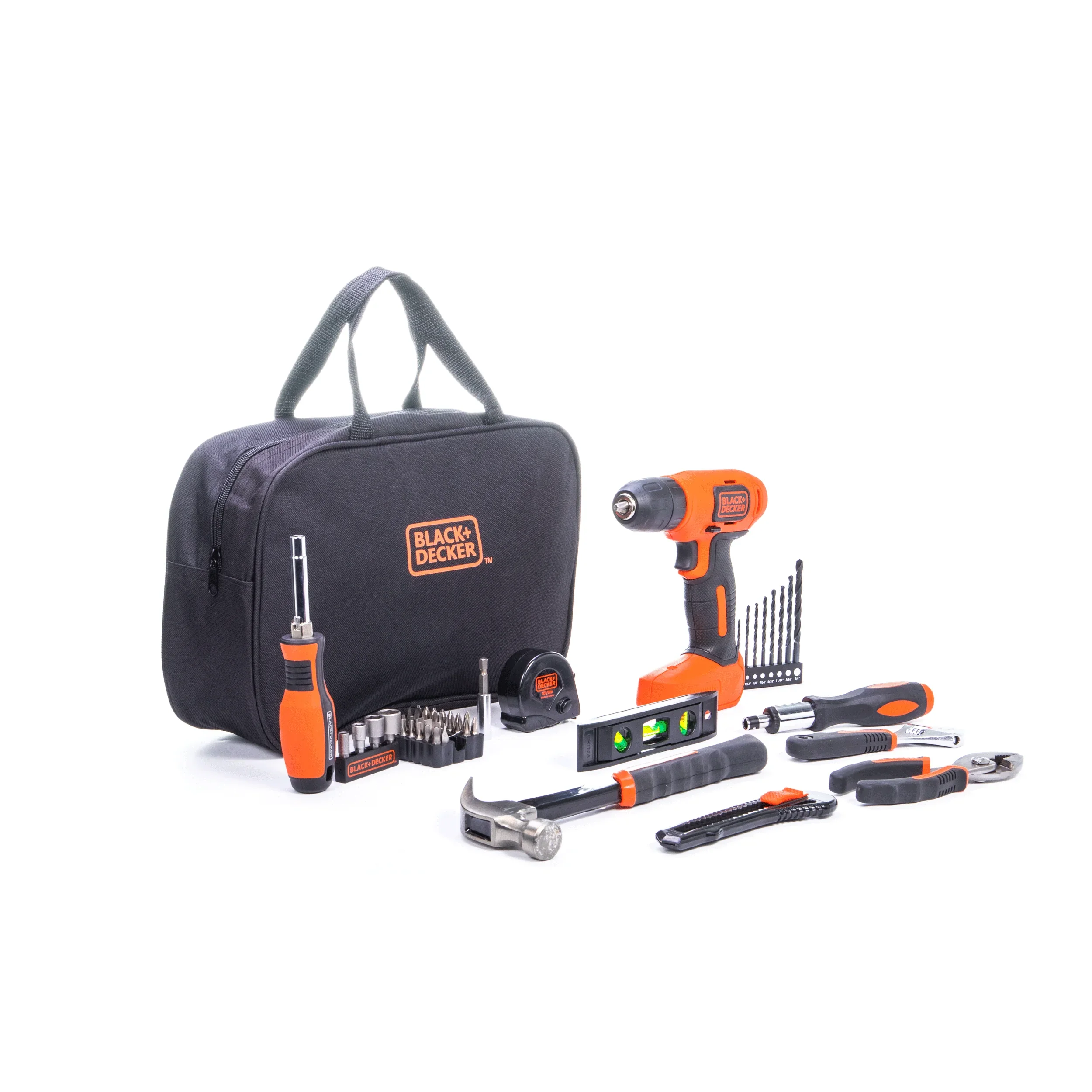 BLACK+DECKER 8V MAX* Cordless Drill Project Kit, BDCD8PK