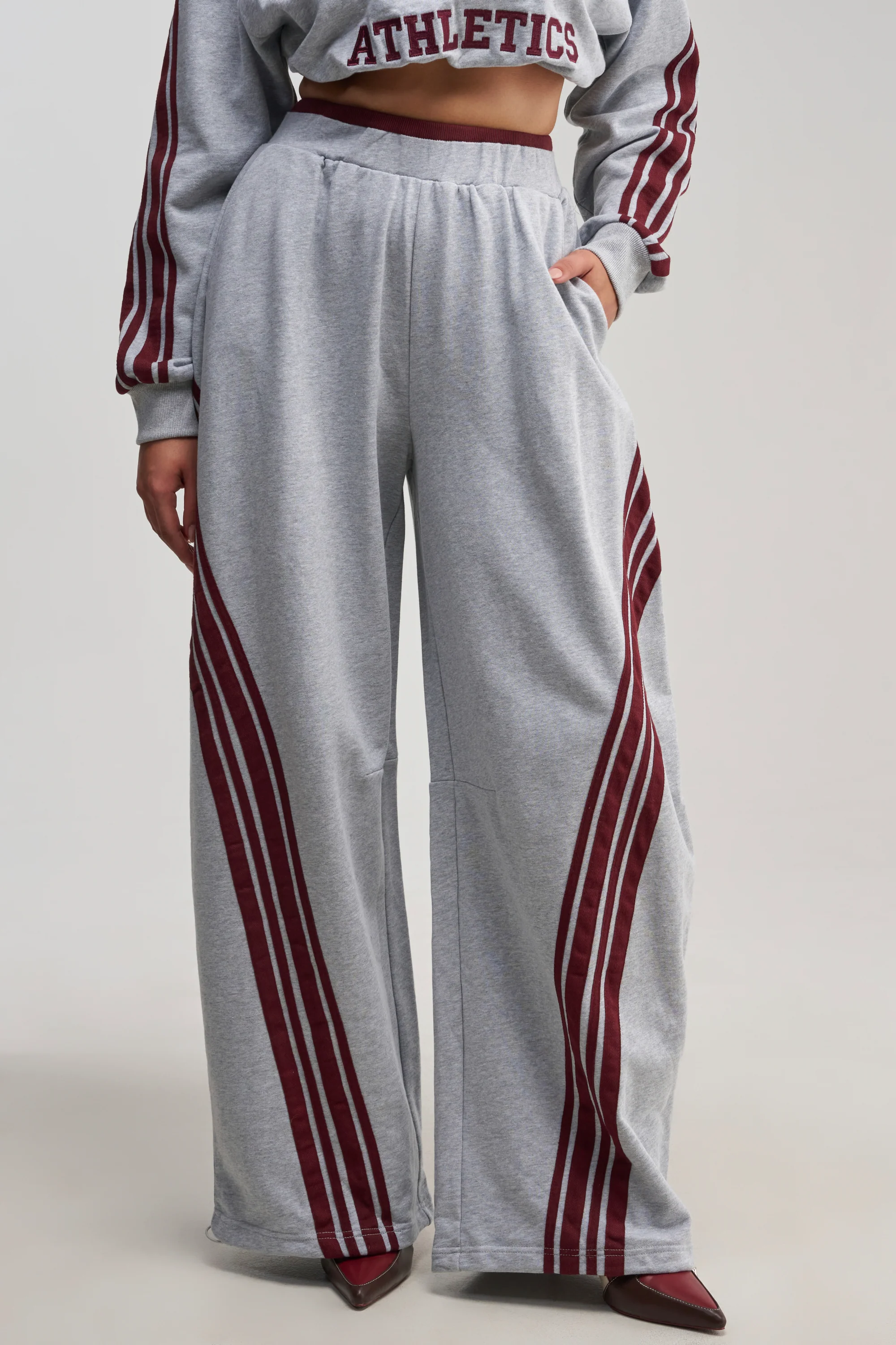 VICTORY LANE STRIPED JOGGER - Akira Store