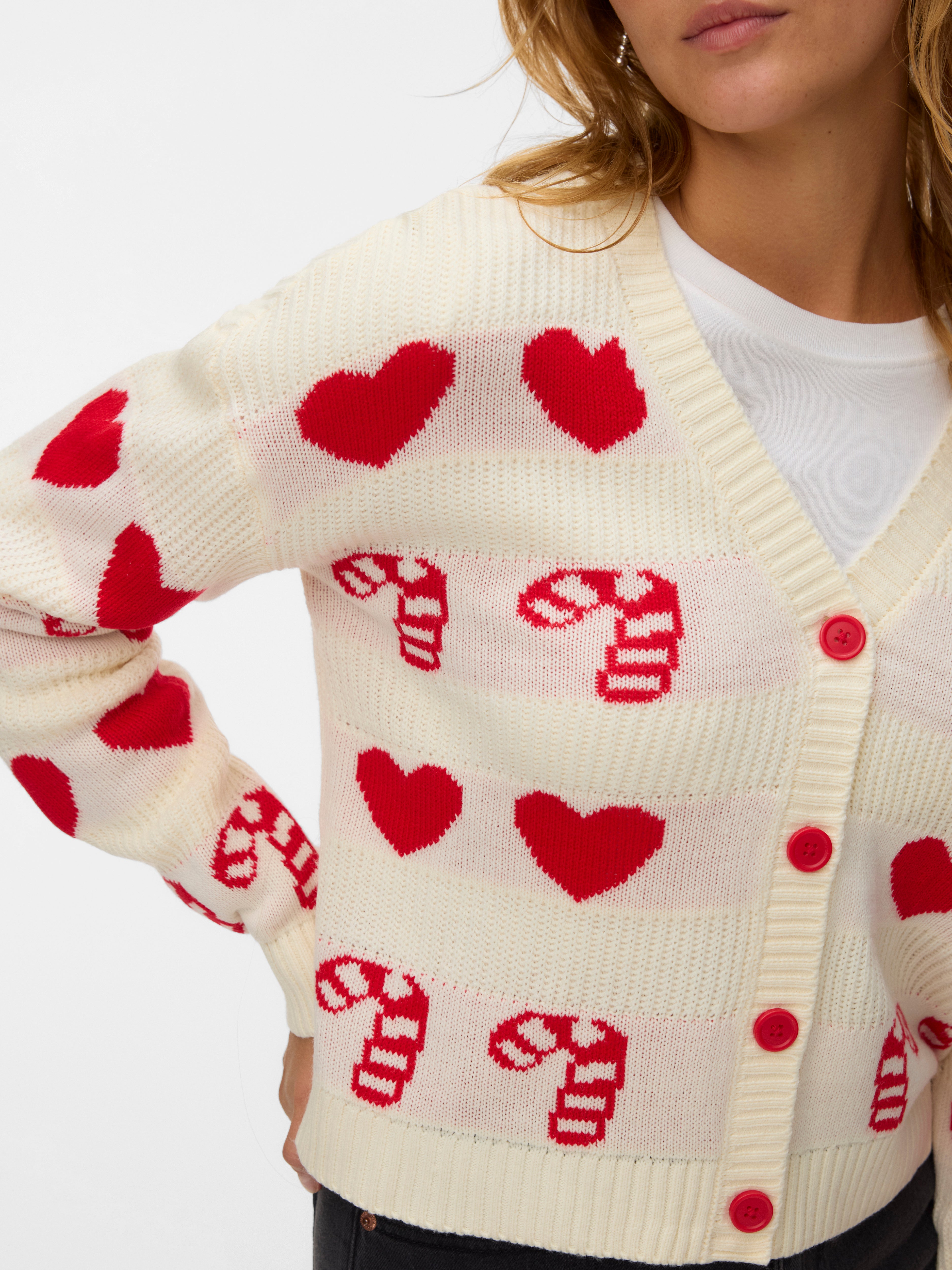 VERO MODA® VMCANDYHEARTS Knit Cardigan