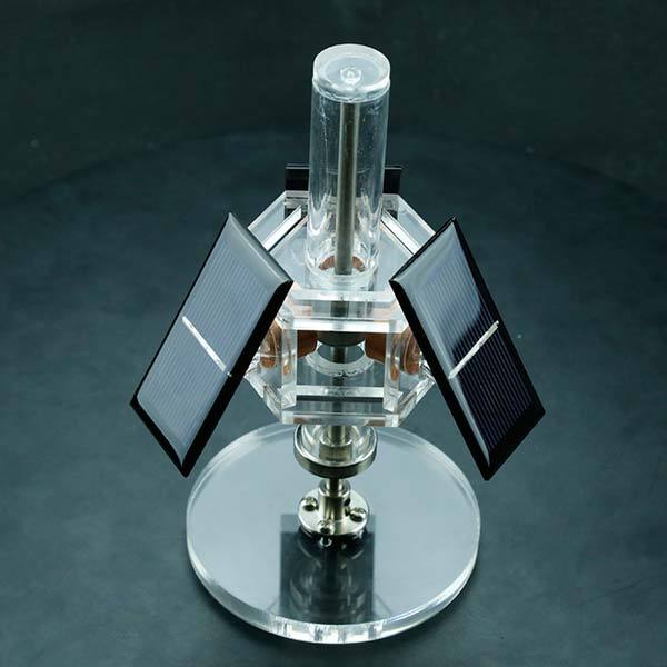 Mini Vertical Mendocino Motor Solar Magnetic Levitating Motor Engine Science Toy - Enginediy