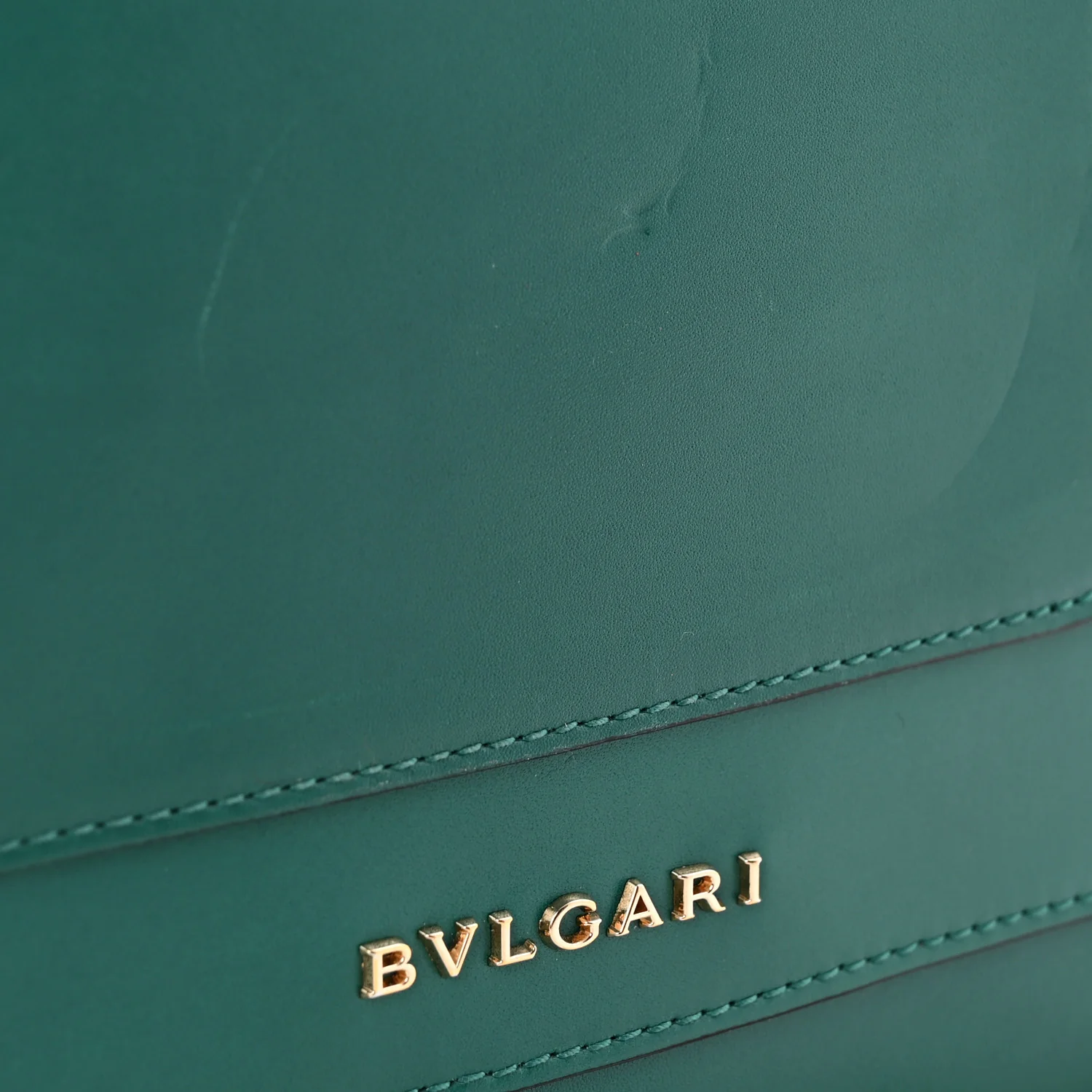 Calfskin Serpenti Forever Snake Strap Crossbody Bag Emerald Green