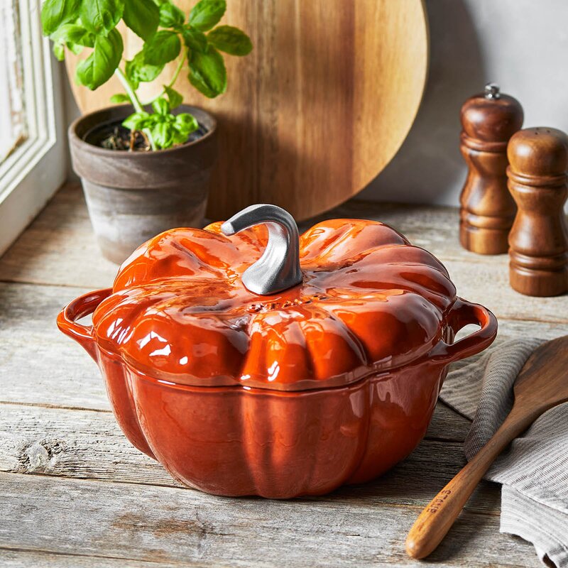 La Cocotte Gresskar støpejernsgryte 24 cm 3,5L kanel