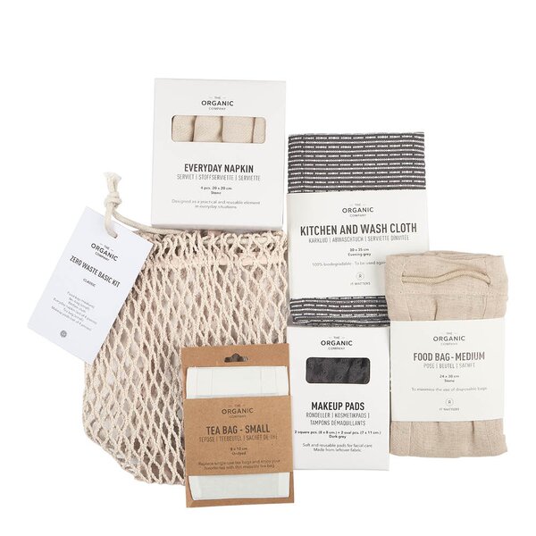 Zero Waste Basic sett klassisk fargemix