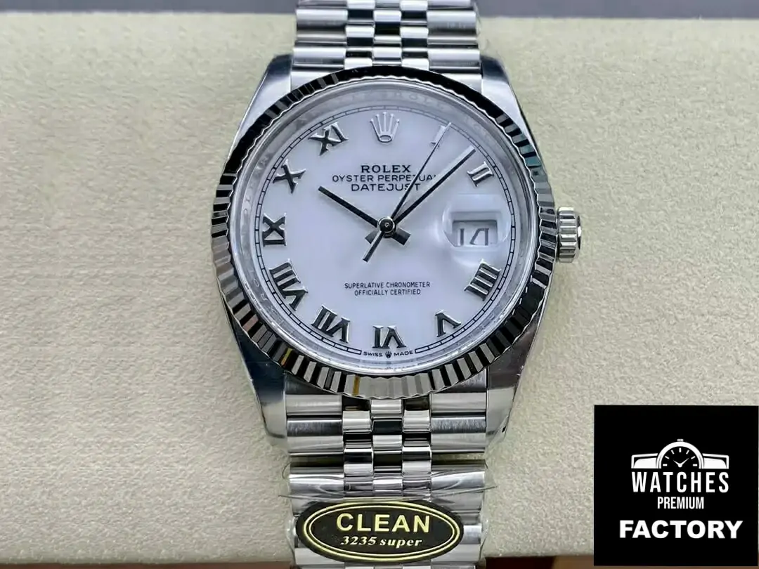 Rolex Datejust M126234-0025 36MM Clean Factory White Dial