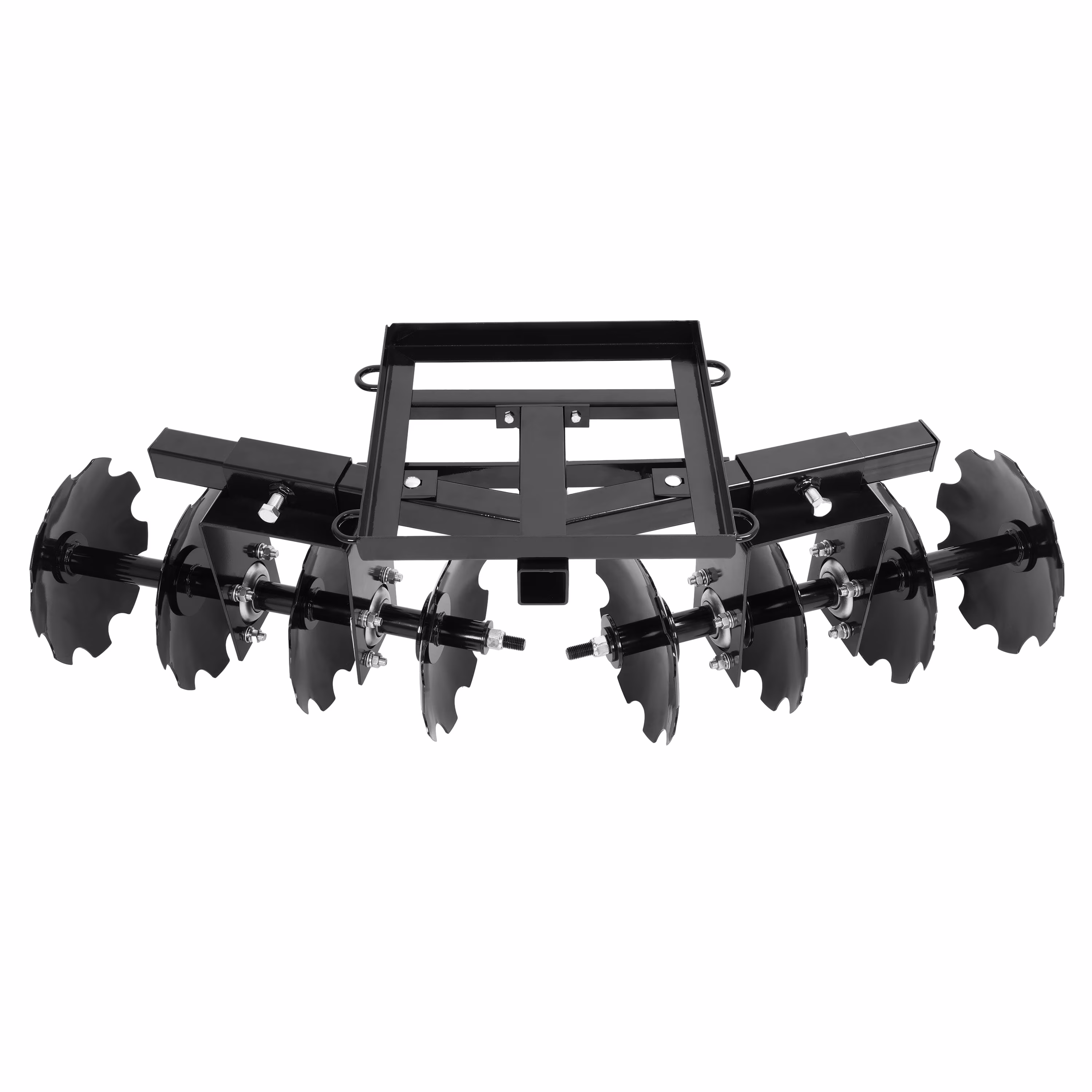 Disc Plow Harrow for ATV Steel With 8 blades W/Hardware Universal 54" Cut Width(Disc Plow)