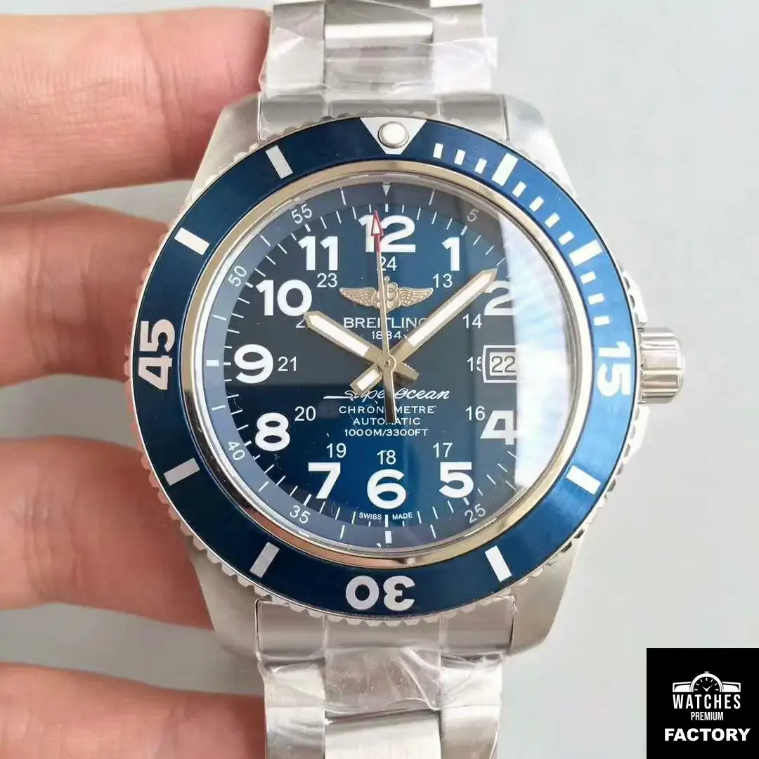 Breitling Superocean II 44MM A17392D8 / C910-162A GF Factory Blue Dial
