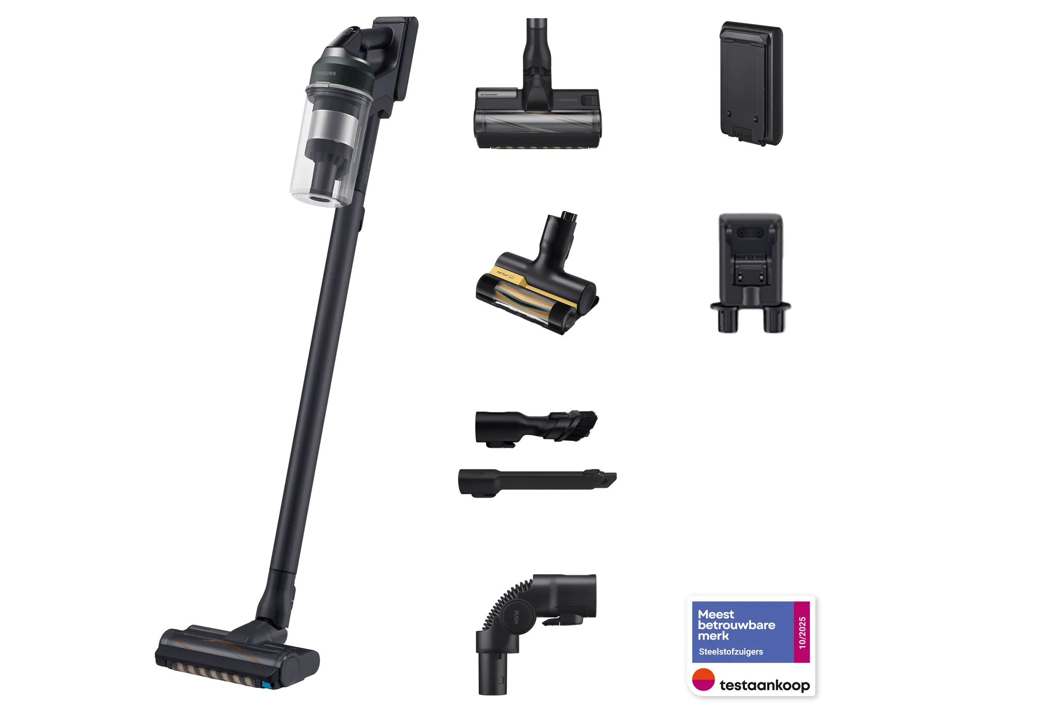 Samsung Steelstofzuiger Jet 85 Pet VS20C8522TN/WA