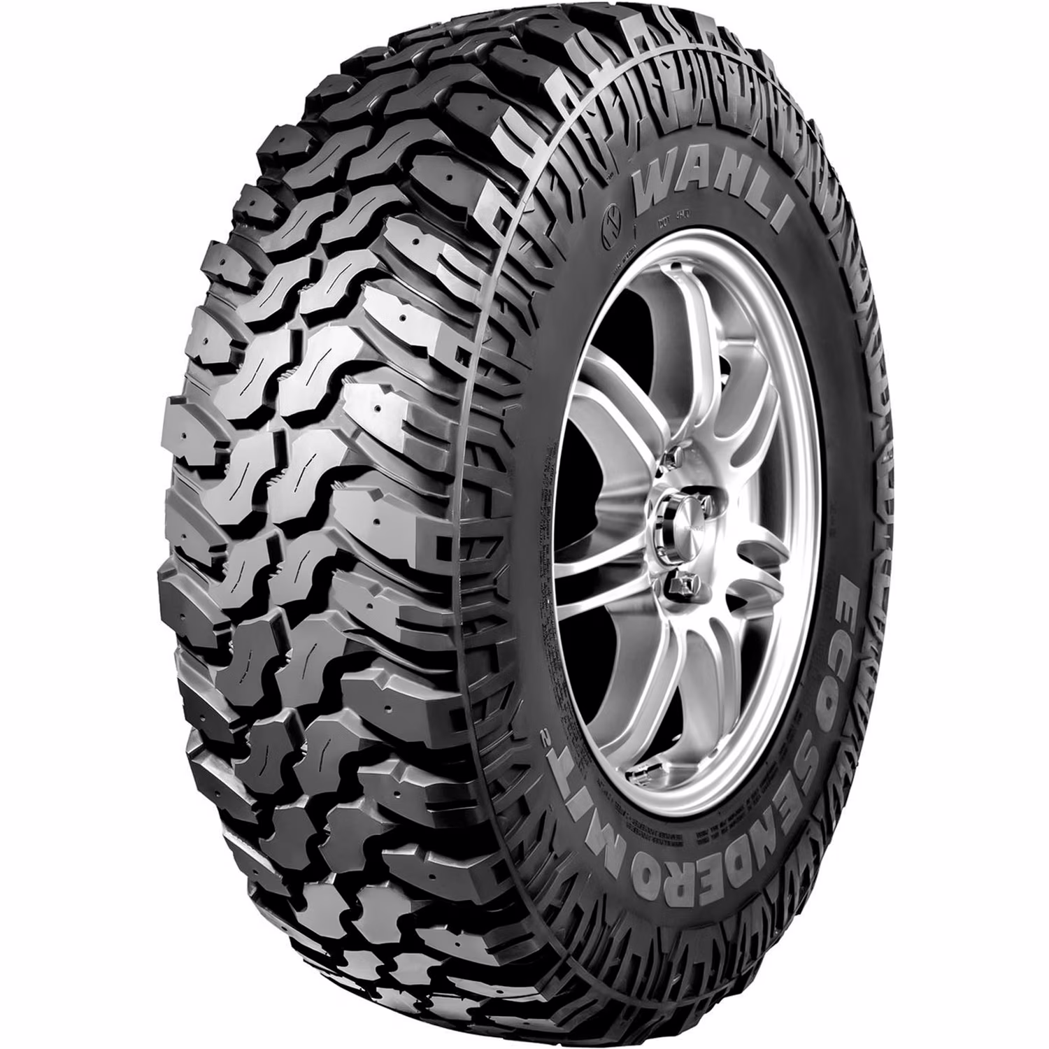 Wanli Eco Sendero M/T2 M105 265/65R17 120/117S E 10 Ply Mud Light Truck Tire