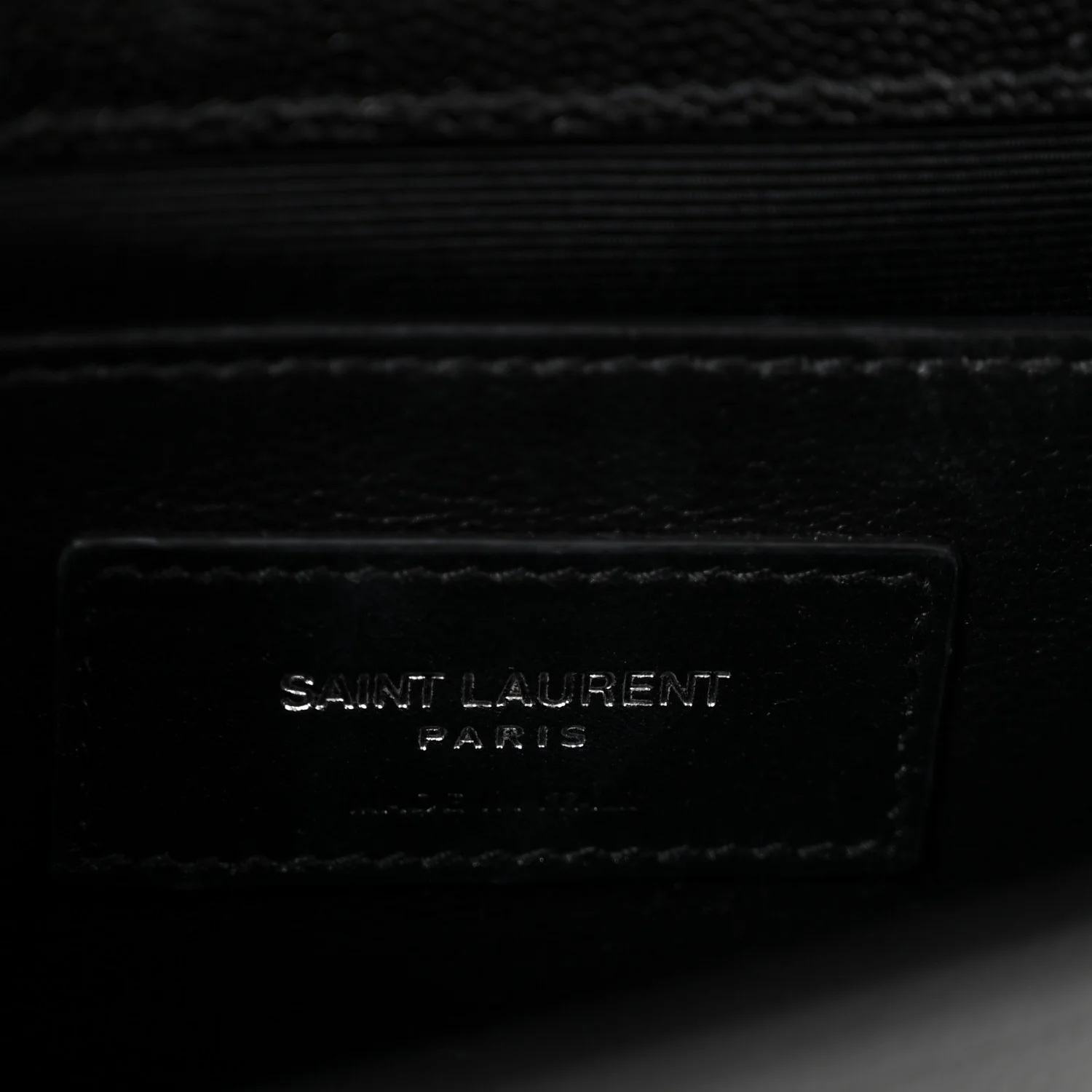 Grain De Poudre Small Monogram Kate Satchel Black