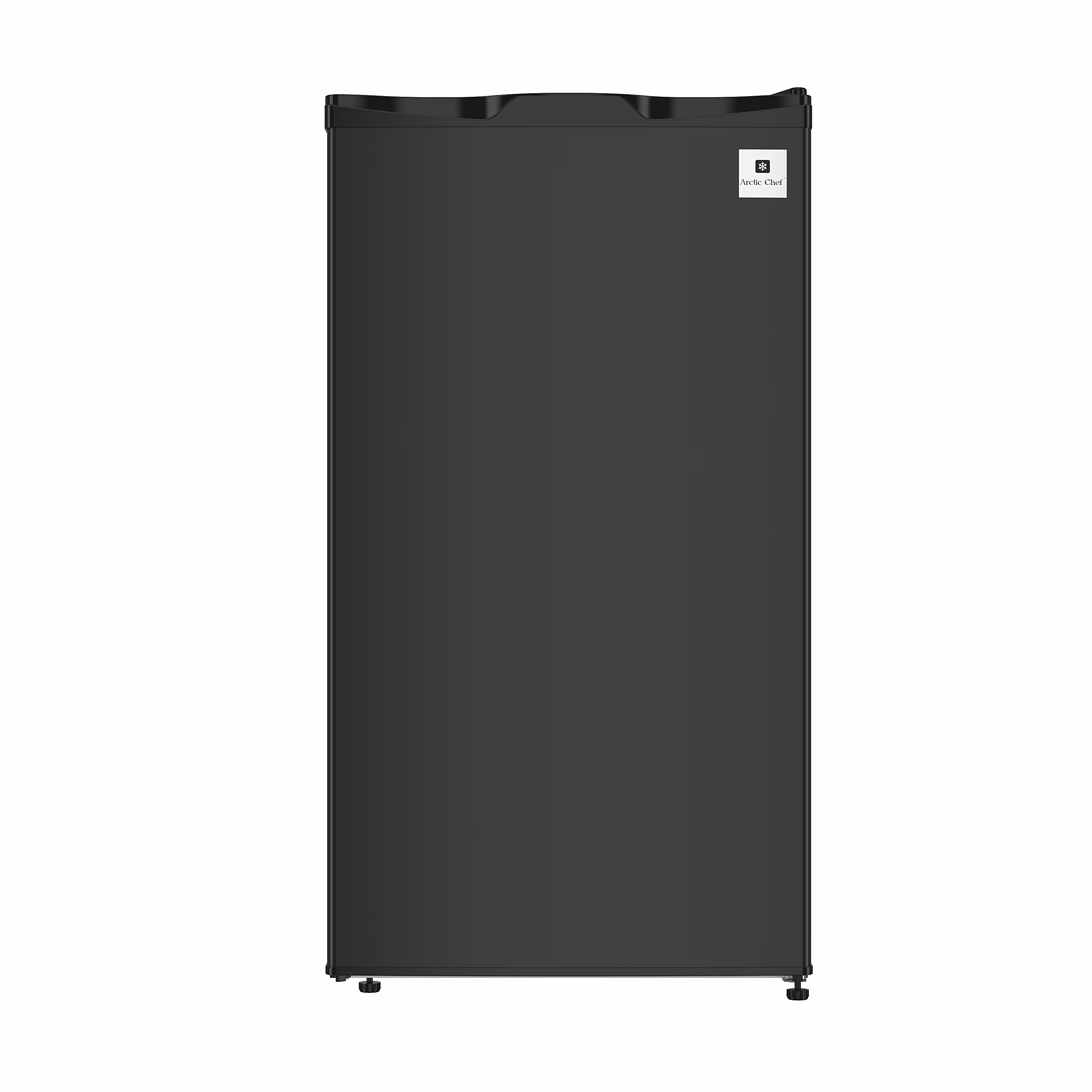 3.2 Cu Ft Single Door Mini Fridge, Black(Black)