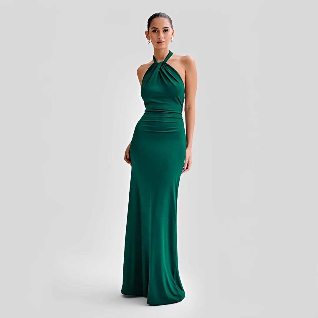 Mabel - Robe Maxi Chic avec Dos Dévoilé